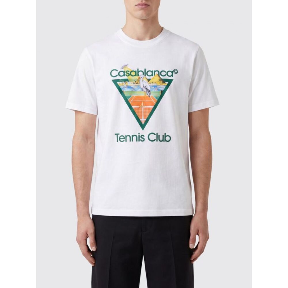 Casablanca T-Shirt Men Milk